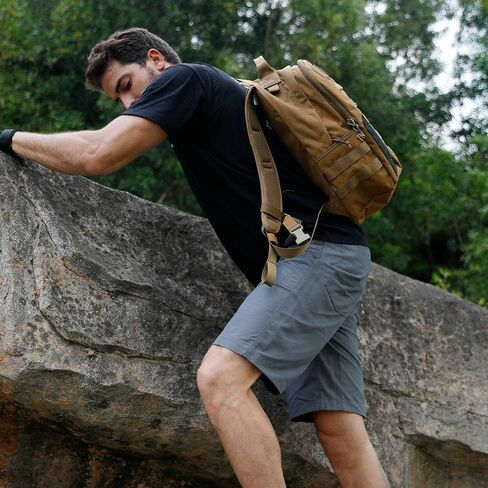 EXCELLENT ELITE SPANKER Military Tactical Backpack 18L Molle Backpacks Army Assault Survival Rucksack Pack (BLK) in Kuwait