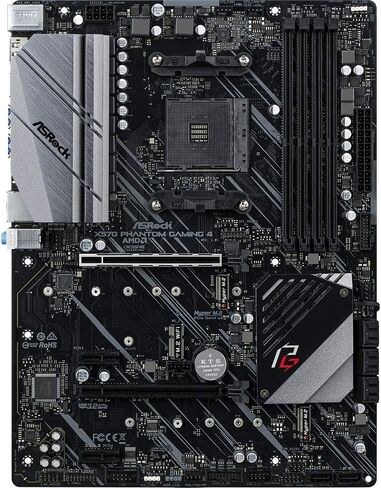 اللوحة الأم Asrock X570S PG Riptide AMD AM4 المقبس Ryzen™ 2000 و3000 و4000 G-Series و5000 و5000 G-Series DDR4 5000+ (OC) in Saudi Arabia