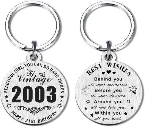 Resdink 16th Birthday Gifts for Girls boys - 2024 Keychain for 16 Years old Women Men Birthday Present, Happy 16th Bady Key Chain in Saudi Arabia