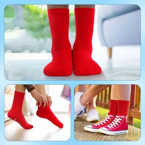 JaGely 20 Pairs Womens No Slip Socks Non Skid Socks Anti Slip Socks for Yoga Barre Dance, 20 Colors (Footprint Grip) in Saudi Arabia