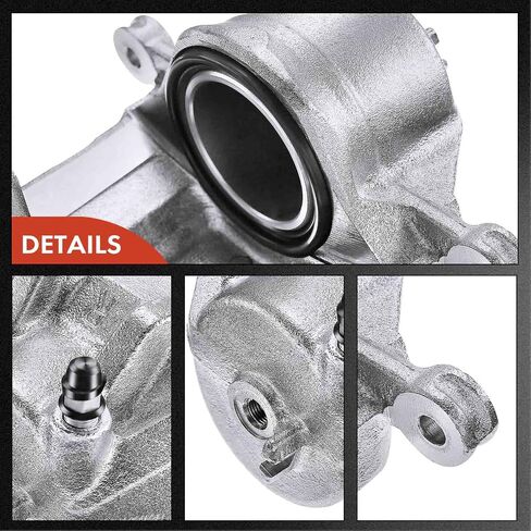 A-Premium Disc Brake Caliper Assembly without Bracket Compatible with Select Hyundai and Kia Models - Tucson 2005-2009, For Sportage 2005-2010, L4 2.0L, V6 2.7L, Sport Utility - Front Left Driver Side in Saudi Arabia