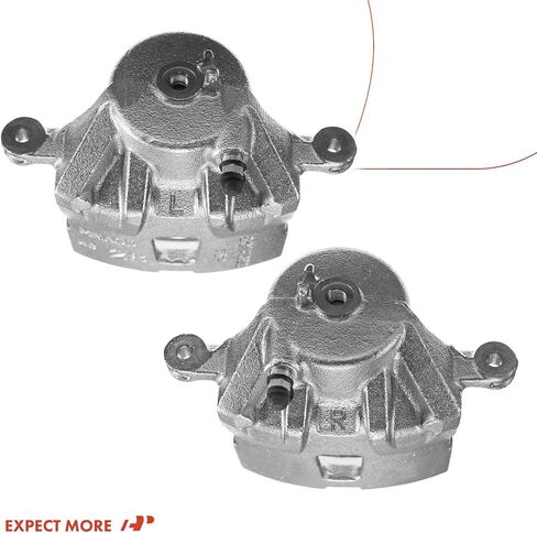 A-Premium Disc Brake Caliper Assembly without Bracket Compatible with Select Hyundai and Kia Models - Tucson 2005-2009, For Sportage 2005-2010, L4 2.0L, V6 2.7L, Sport Utility - Front Left Driver Side in Saudi Arabia