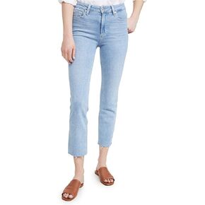 PAIGE Women's Cindy Jeans with Raw Hem