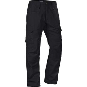 LA Police Gear Men's Basic Operator Pant, Elastic Waistband Uniform Cargo Pant with Blousing Strings, Durable EDC Tac Pants