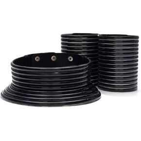 Barode African Choker Necklaces Chunky Black Bib Statement Necklace Choker National Tribal Necklace Costume Jewelry Set for Women and Girls in Kuwait