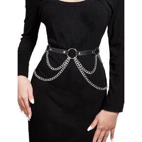 Floerns Women's One Piece Leather Belt Party for Dress Cocktail Party Thin Belt