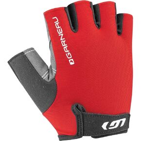 Louis Garneau, Men's Calory Padded, Breathable, Shock Absorbing, Half Finger Bike Gloves