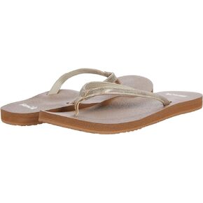 Sanuk Women's Yoga Joy Shimmer Metallic Flip-Flop