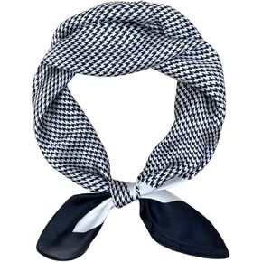 Wrapables Satin Neckerchief Square Scarf 26.5 x 26.5 Inches