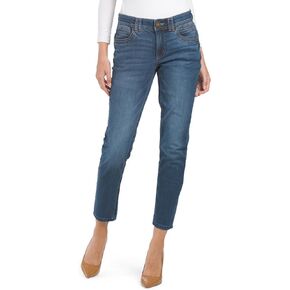 Democracy Women's Ab Solution High Rise Jean, TechBlue, 6