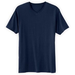Fair Indigo Men's Organic V-Neck T-Shirt
