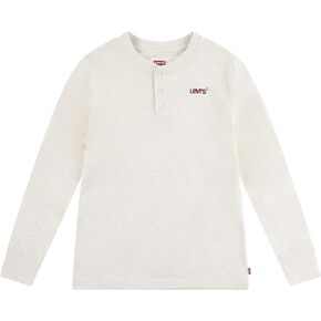 Levi's® Boy's Long Sleeve Henley Shirt (Big Kids)