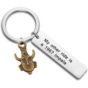 ENSIANTH My Other Ride Is A 1967 Impala Keychain