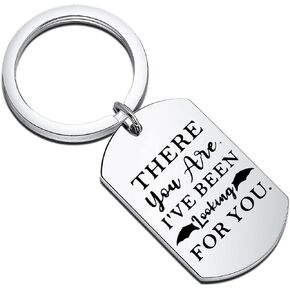 ها أنت ذا، كنت أبحث عنك في سلسلة مفاتيح Rhysand Fan Jewelry Bookish Merch