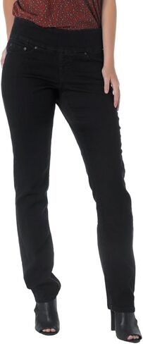 Jag Jeans Women's Petite Peri Pull-on Straight Leg Jean in Saudi Arabia