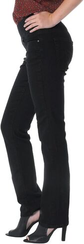 Jag Jeans Women's Petite Peri Pull-on Straight Leg Jean in Saudi Arabia