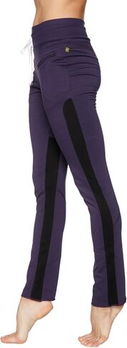 Womens Organic Boyfriend Yoga Training & Lounge Pant in Modal French Terry Made in USA Stretch European Style Fit in Kuwait