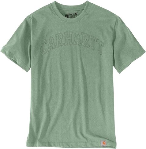 Carhartt mens Relaxed Fit Heavyweight Short-sleeve Logo Graphic T-shirt Relaxed Fit Heavyweight Short-sleeve Logo Graphic T-shirt in Saudi Arabia