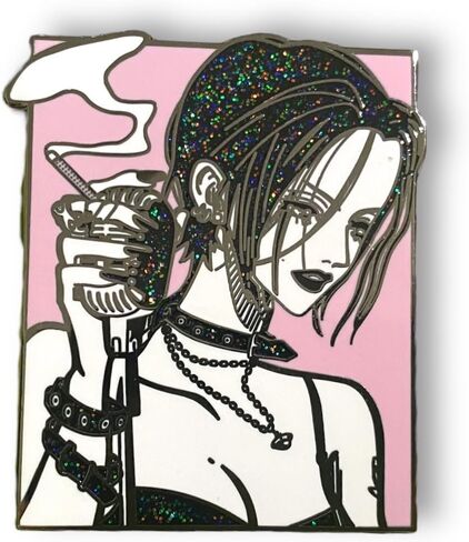 NANA Pin Enamel NANA Osaki Komatsu Pin Anime Manga Pin Rock Pin Black stone Pin Music Pin Hard Enamel in Saudi Arabia