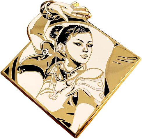 Zen Monkey Studios x SF6 Limited Edition 10th Anniversary Series: Chun Li Collectible Pin in Saudi Arabia