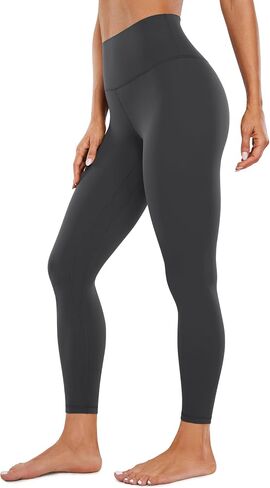 CRZ YOGA Womens Butterluxe High Waisted Yoga Leggings 25" - Double Seamed Buttery Soft Comfy Athletic Gym Workout Pants Mysterious Grey X-Small in Saudi Arabia