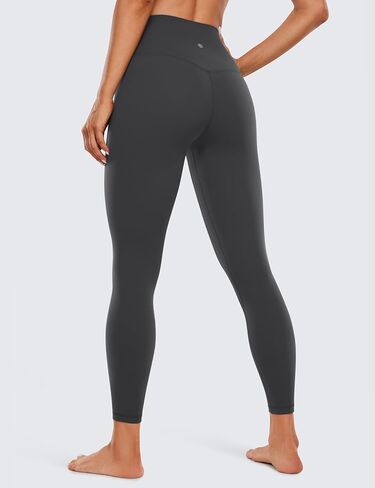 CRZ YOGA Womens Butterluxe High Waisted Yoga Leggings 25" - Double Seamed Buttery Soft Comfy Athletic Gym Workout Pants Mysterious Grey X-Small in Saudi Arabia