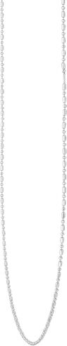 Silpada 'Dash & Dot' Charm Chain Necklace in Polished Sterling Silver in Saudi Arabia