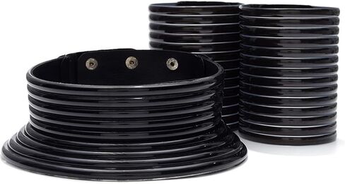 Barode African Choker Necklaces Chunky Black Bib Statement Necklace Choker National Tribal Necklace Costume Jewelry Set for Women and Girls in Kuwait