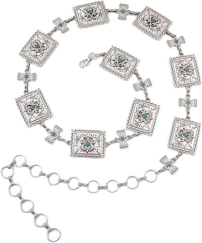 Montana West x Wrangler Jewelry Western Concho Belts for Women Cowgirl in Saudi Arabia