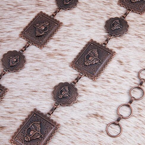 Montana West x Wrangler Jewelry Western Concho Belts for Women Cowgirl in Saudi Arabia