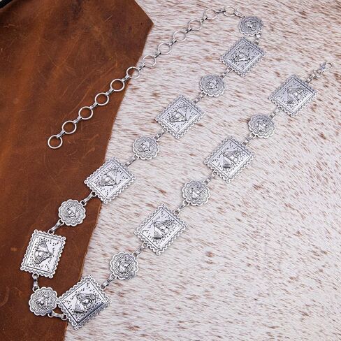 Montana West x Wrangler Jewelry Western Concho Belts for Women Cowgirl in Saudi Arabia