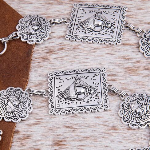 Montana West x Wrangler Jewelry Western Concho Belts for Women Cowgirl in Saudi Arabia