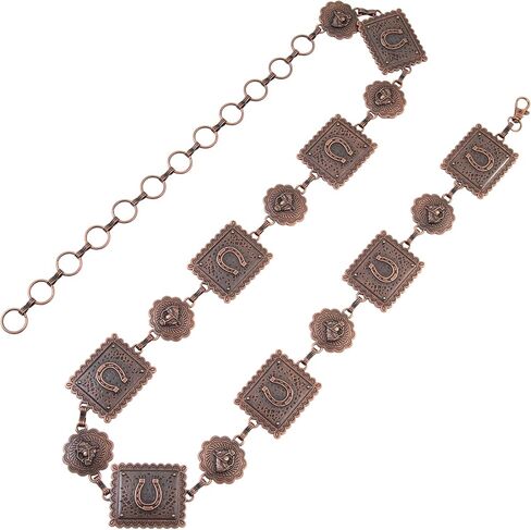 Montana West x Wrangler Jewelry Western Concho Belts for Women Cowgirl in Saudi Arabia
