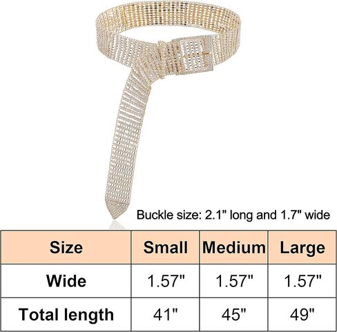 حزام نسائي جميل من حجر الراين بالكامل، أحزمة فضية لامعة لفستان نسائي، حزام لامع متلألئ مع إبزيم in Kuwait