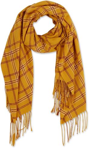Hadley Wren Women's Plaid Fringe Scarf Collection in Kuwait