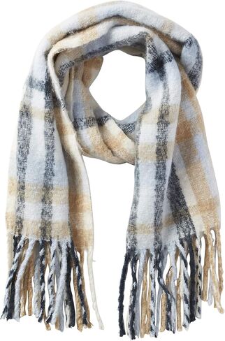 Hadley Wren Women's Plaid Fringe Scarf Collection in Kuwait