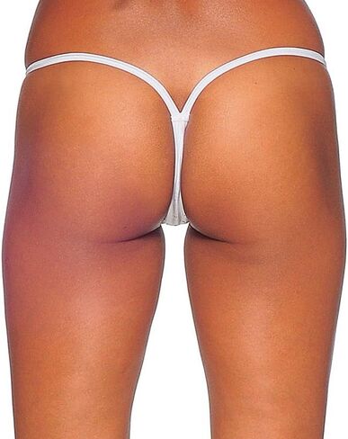 BODYZONE womens Tiny Low Back T W/Silver Chain Straps in Saudi Arabia