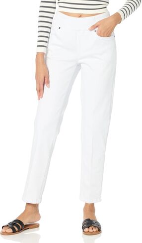 SLIM-SATION Women's Pull on Ankle Jean with Tummy Control in Saudi Arabia