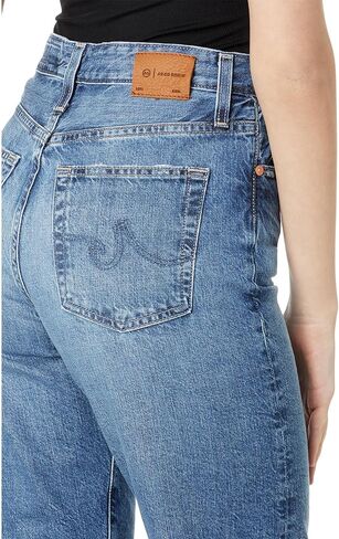 بنطال جينز Rian فائق الارتفاع للكاحل مستقيم للنساء بعد 15 عامًا من إعادة التشغيل in Kuwait