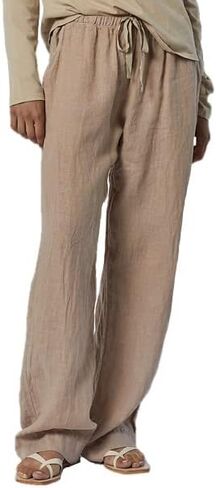 Velvet by Graham & Spencer Velvet by Jenny Graham Women's Pico Woven Linen Pants in Saudi Arabia
