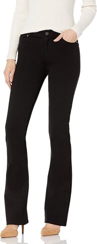 PAIGE Women's Manhattan Transcend Knit High Rise Slim Bootcut Pant in Saudi Arabia