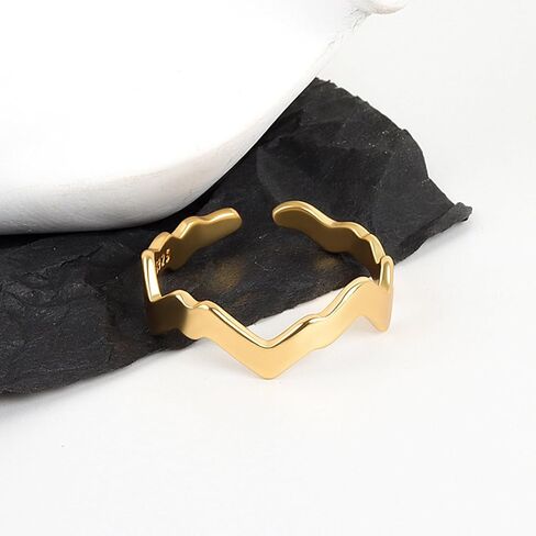 14K Gold Filled Stacking Rings for Women Teen Girls Thin Gold Dainty Cute Ring Thumb Band Rings Minimalist Jewelry Gift in Saudi Arabia