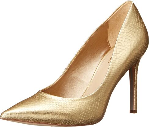 Sam Edelman Women's Hazel Pump, Gold, 6.5 in Saudi Arabia