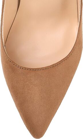 Leona - Women's Classic & Sexy Pointed Toe Slip on Pumps with 5" Stiletto High Heels. Handmade to Perfection. in Kuwait