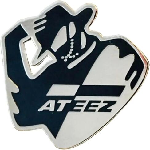 Ateez South Korean Boy Band Group Music Pop Stars Idols 1.1" Enamel Pin Badge in Saudi Arabia