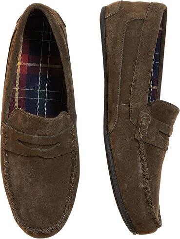 شبشب رجالي من Marks & Spencer مصنوع من الجلد السويدي بنسبة 100% in Kuwait