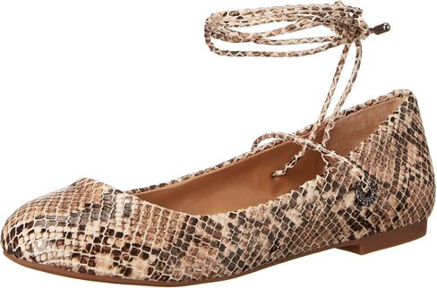 Jessica Simpson Women's Bingley Lace Up Flat Ballet in Saudi Arabia