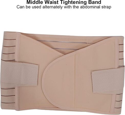 ZJchao Postpartum Belly Band, 3 in 1 Postpartum Belly Support Wrap Waist Slimming Pelvis Compression Girdles Shapewear Belt for Postnatal Maternity in Saudi Arabia