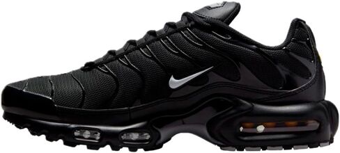 حذاء الجري Nike Air Max Plus للرجال، أسود/أبيض-أزرق فاتح-برايت قرمزي-وولف رمادي - 10 M US in Saudi Arabia