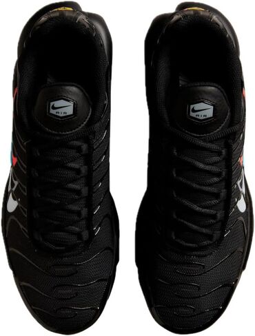 حذاء الجري Nike Air Max Plus للرجال، أسود/أبيض-أزرق فاتح-برايت قرمزي-وولف رمادي - 10 M US in Saudi Arabia